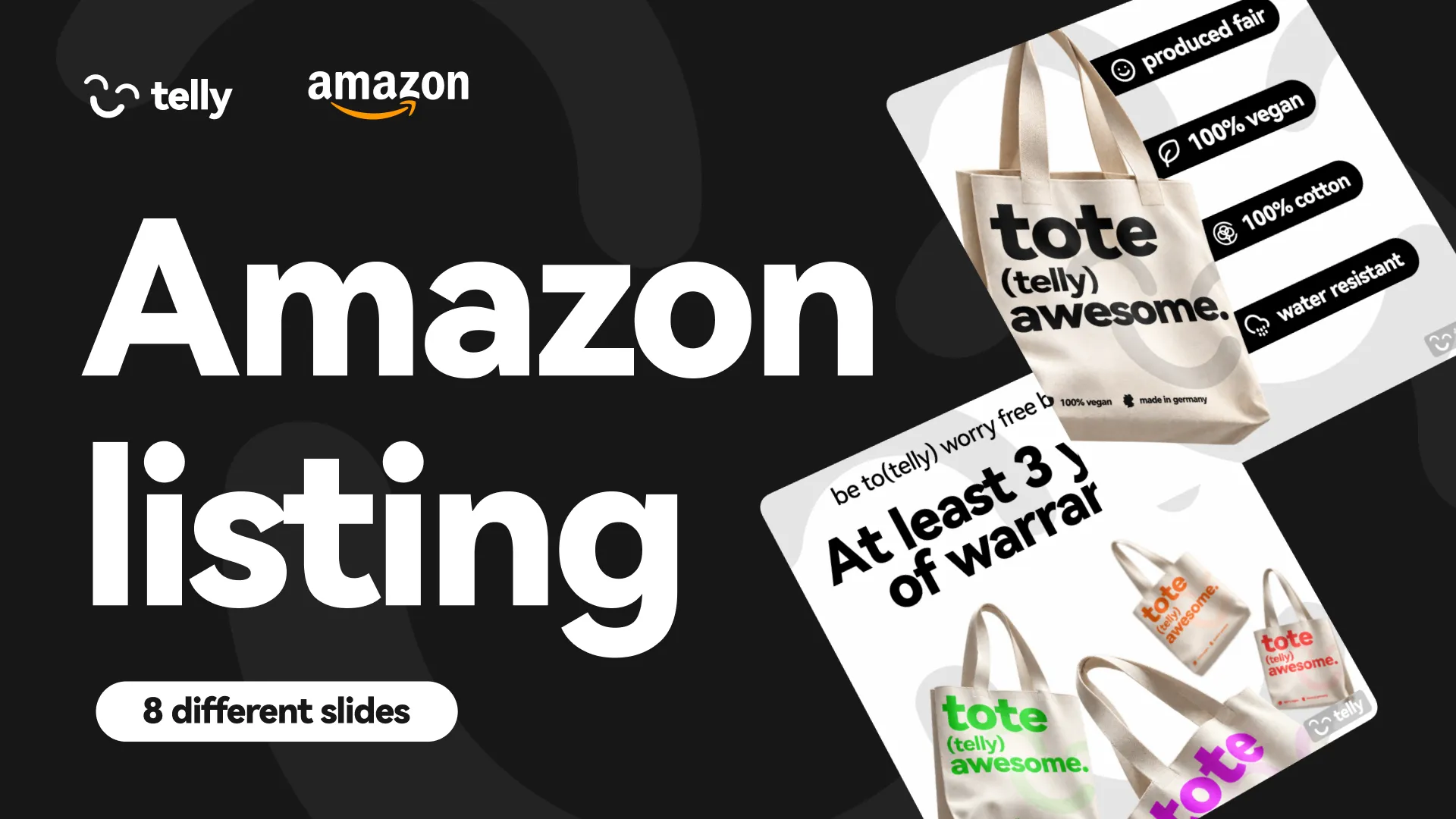 Cover of Telly Amazon Listing Design